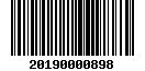 Tax roll barcode for property ID 17N02E-01-2-PW250-007-0001