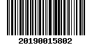 Tax roll barcode for property ID 0000-27-01N-03E-2-030-00
