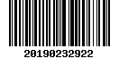 Tax roll barcode for property ID 0000-25-23N-04W-1-100-00