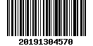 Tax roll barcode for property ID 58032-84-31-04390