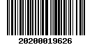 Tax roll barcode for property ID 0485-00-079-009-0-007-00