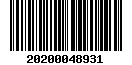 Tax roll barcode for property ID 0000-01-18N-20E-0-024-00