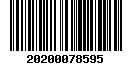 Tax roll barcode for property ID 004210-004045-000000