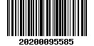 Tax roll barcode for property ID 22N16E-13-3-00000-000-0000