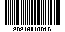 Tax roll barcode for property ID 02N12W-24-2-20000-025-0000