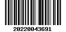 Tax roll barcode for property ID 19N02E-27-1-SZ999-000-0004.030