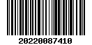 Tax roll barcode for property ID 19N03E-07-3-SZ999-000-0525