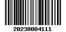 Tax roll barcode for property ID 0000-07-02N-03E-0-018-00