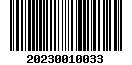 Tax roll barcode for property ID 17N05E-02-4-CC690-002-0021