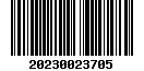 Tax roll barcode for property ID 1280-00-002-000-0-100-00