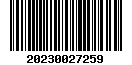 Tax roll barcode for property ID C651-00-018-003-0-000-00