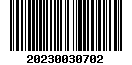 Tax roll barcode for property ID T070-00-014-004-0-000-00