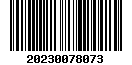 Tax roll barcode for property ID 070298-001003-000000