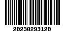 Tax roll barcode for property ID 14850-93-19-04260