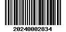 Tax roll barcode for property ID 0000-13-20N-20E-1-005-00