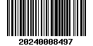 Tax roll barcode for property ID 0000-05-04N-01E-0-100-00