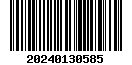 Tax roll barcode for property ID 060147-005009-000000