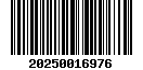 Tax roll barcode for property ID 19N02E-20-3-SS300-001-0003