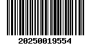 Tax roll barcode for property ID 1599-25-21N-18E-4-010-00