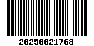 Tax roll barcode for property ID 060830-017013-000000