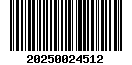 Tax roll barcode for property ID 19N02E-19-4-SC710-009-0001A