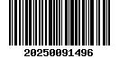 Tax roll barcode for property ID 060522-004040-000000