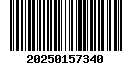 Tax roll barcode for property ID 08250-92-11-01480